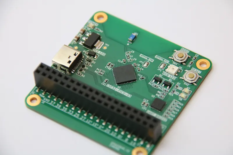 Assembled board (another top view)